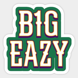 B1G EAZY - Green/City Sticker